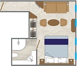 Suite floor plan