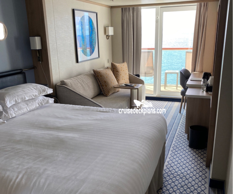 Arvia Balcony cabin floor plan Arvia Balcony cabin floor plan