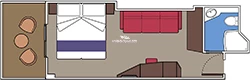 Balcony floor plan