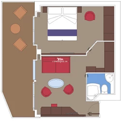 Promenade-Suite floor layout