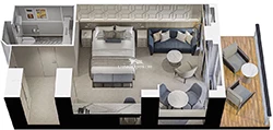 Penthouse Suite floor plan