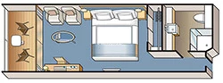 Viking Sea Veranda Layout