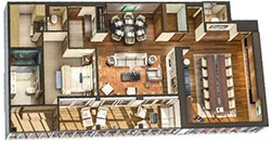Viking Star Owners Suite Layout