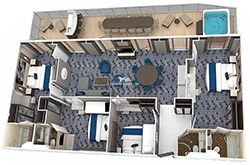 Symphony of the Seas Presidential Suite Layout