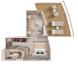 Forward-Suite floor layout