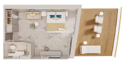 Family-Suite floor plan
