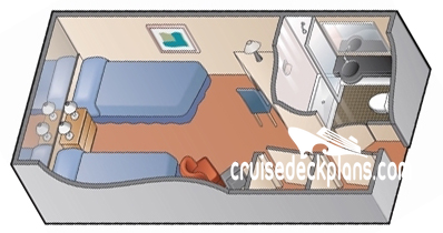 Celebrity Mercury Interior cabin floor plan Celebrity Mercury Interior cabin floor plan