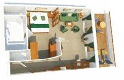 Suite floor plan