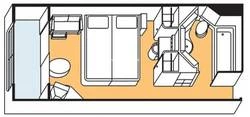 Paul Gauguin Balcony Layout