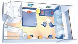 Junior Suite floor plan