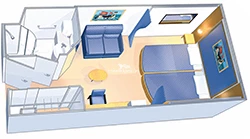 Voyager of the Seas Interior Layout