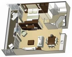 Royal Suite floor plan