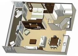 Royal Suite diagram