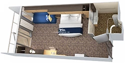 Spectrum of the Seas Balcony Layout