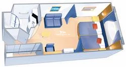 Spacious Oceanview diagram