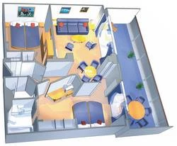 Royal Family Suite floor layout