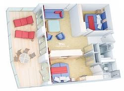 Royal Family Suite diagram