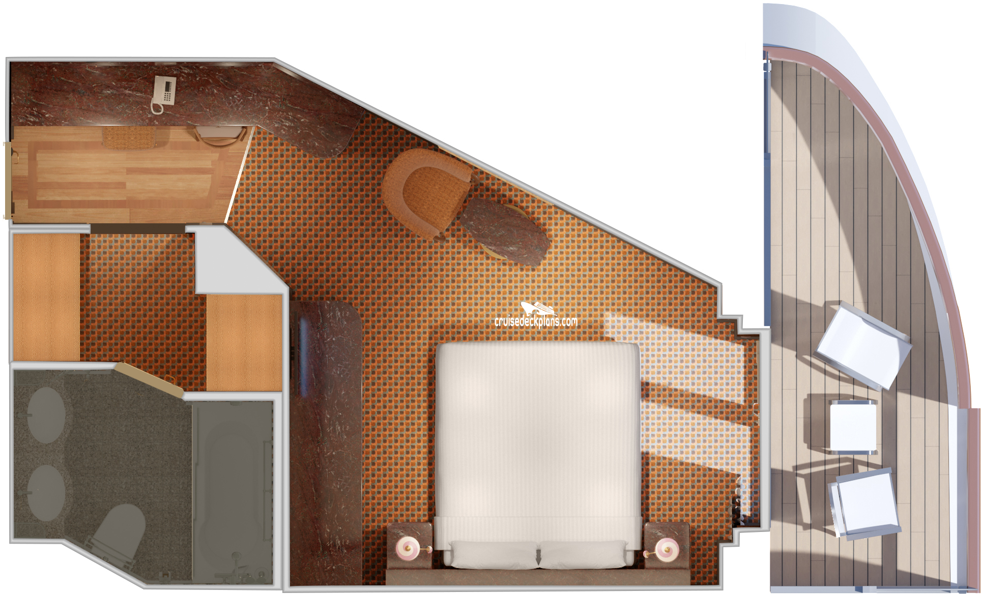 Carnival Luminosa Junior cabin floor plan Carnival Luminosa Junior cabin floor plan
