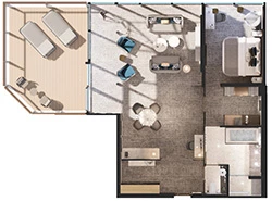 Master Suite diagram