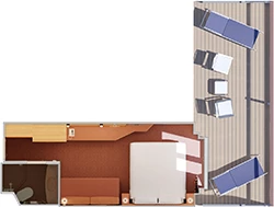 Carnival Luminosa Balcony Layout