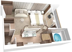 Spa Suite floor plan