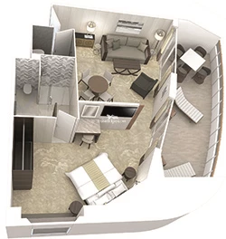 Royal Suite floor plan