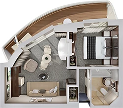 Aft-Penthouse floor plan