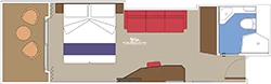 MSC Seascape Balcony Layout