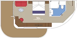 Balcony-Suite diagram