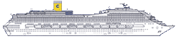 Costa Fortuna deck plan profile