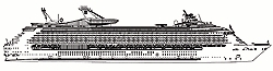 Explorer of the Seas deck plan profile Explorer of the Seas deck plan profile
