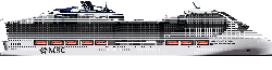 MSC Euribia deck plan profile