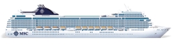 MSC Orchestra deck plan profile