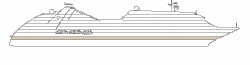 Seabourn Ovation deck plan profile