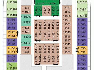 Allure of the Seas Cabin 11534