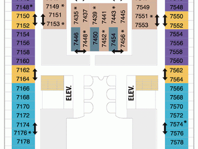 Symphony of the Seas Cabin 7154