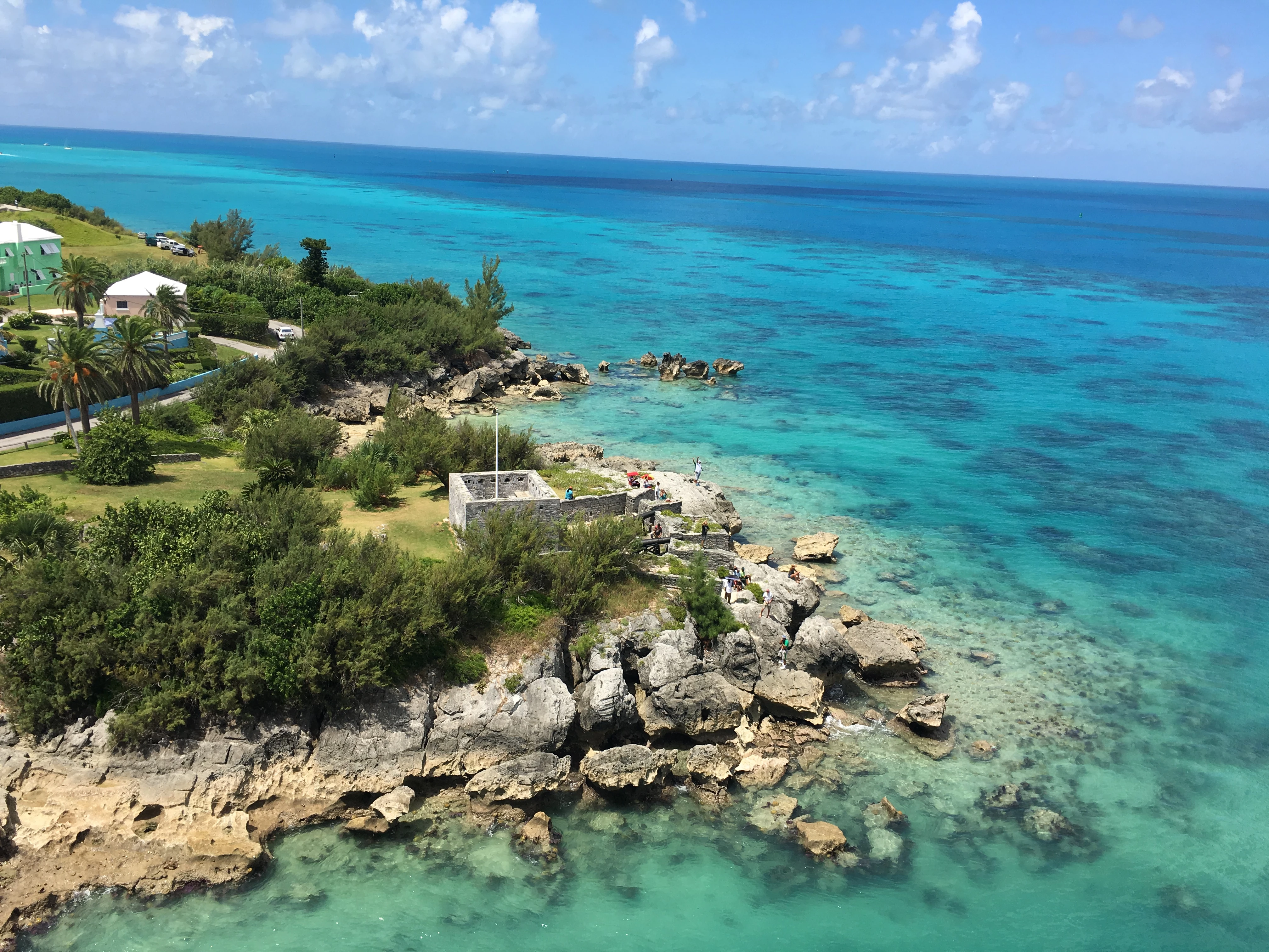 Sailing out of St. Georges Bermuda